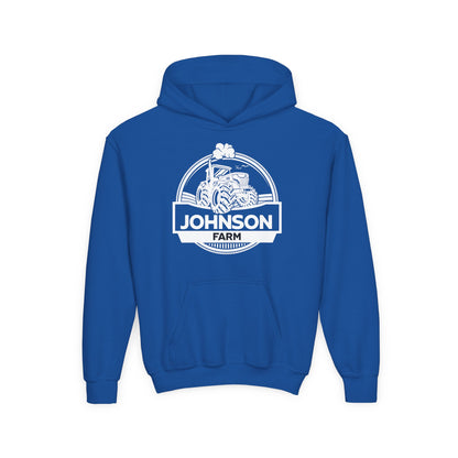 CUSTOM FARM TRACTOR YOUTH HOODIE F2