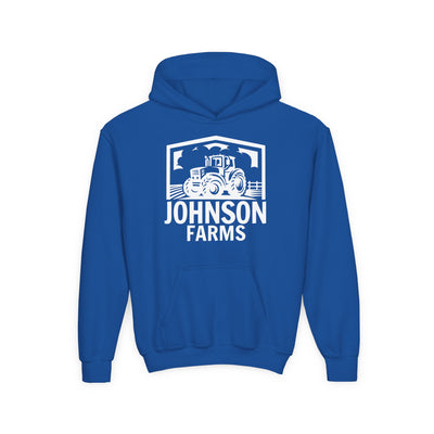 CUSTOM FARM TRACTOR YOUTH HOODIE F4