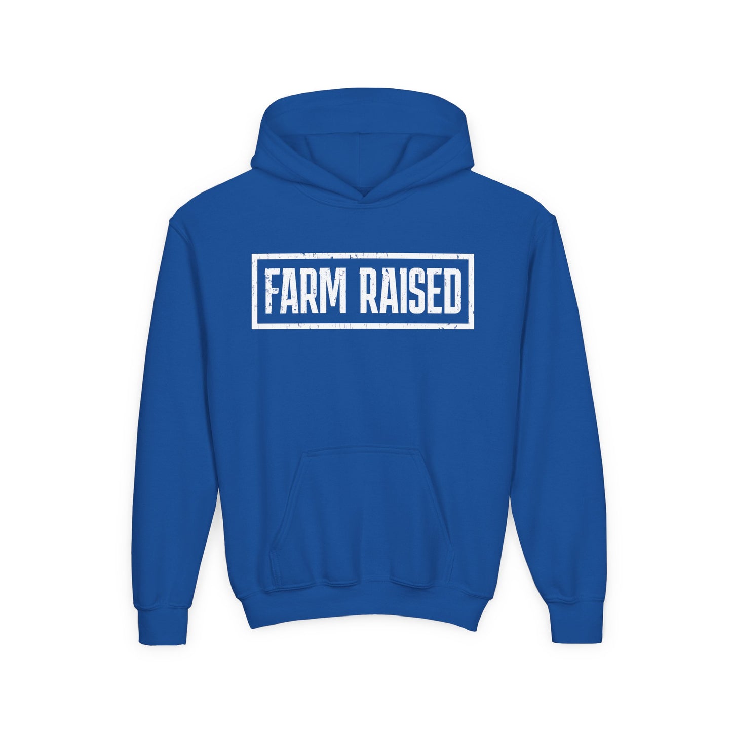 FARM RAISED BLOCK YOUTH HOODIE