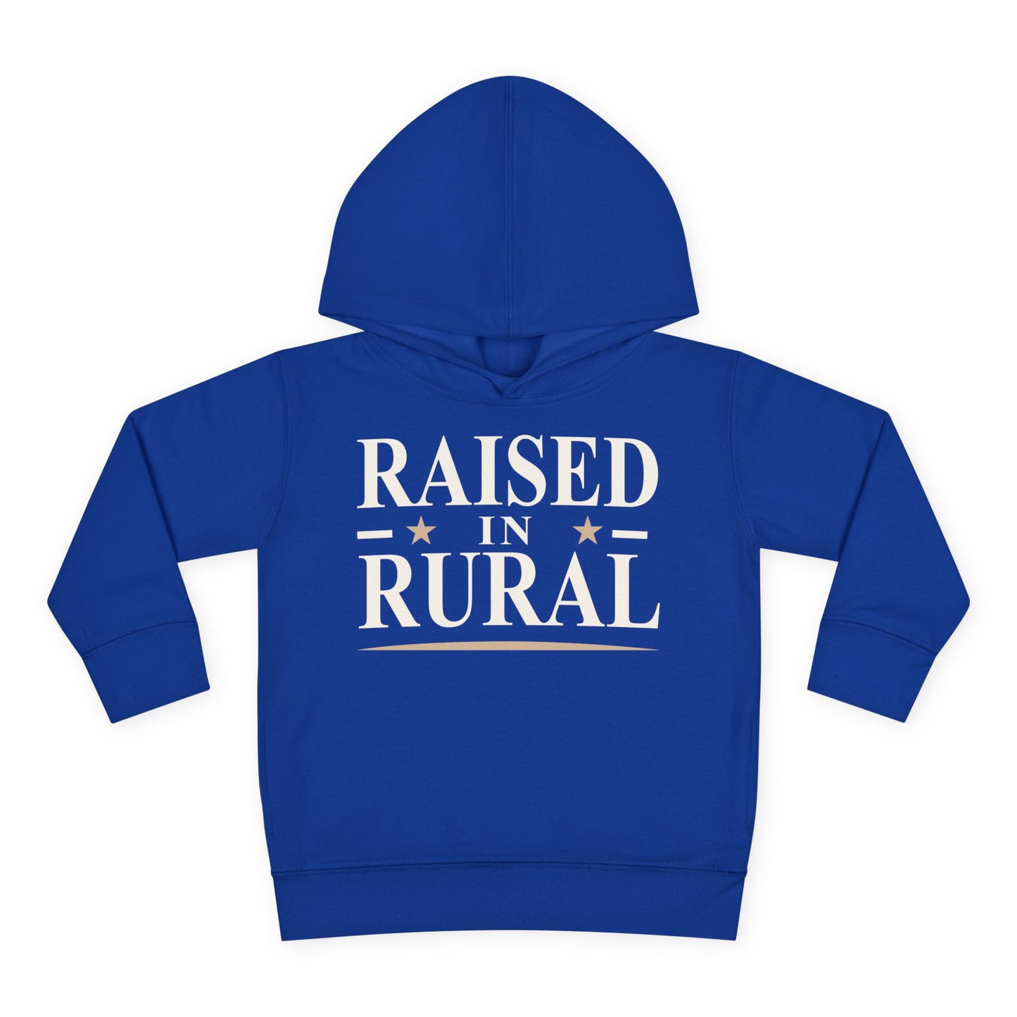 RAISED IN RURAL TODDLER HOODIE