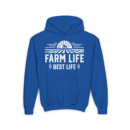 FARM LIFE BEST LIFE YOUTH HOODIE