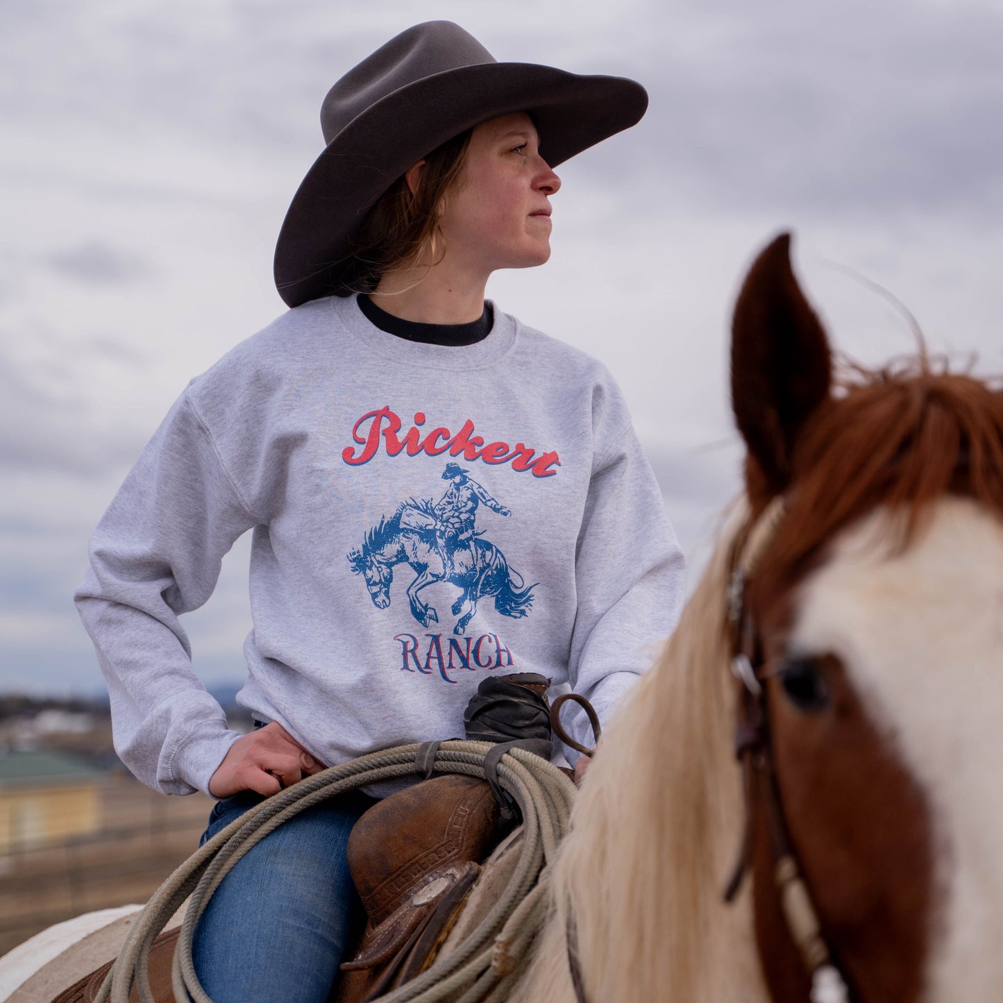 HORSE RANCH CUSTOM SWEATSHIRT H2