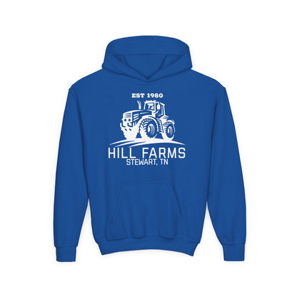 CUSTOM FARM TRACTOR YOUTH HOODIE F1