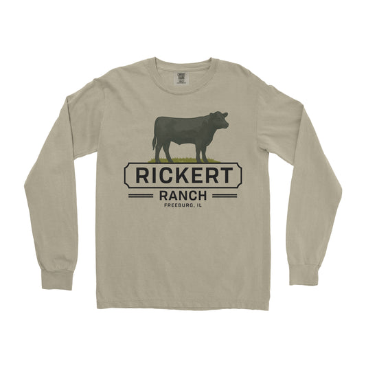 ANGUS CATTLE FARM CUSTOM LONG SLEEVE SHIRT A4