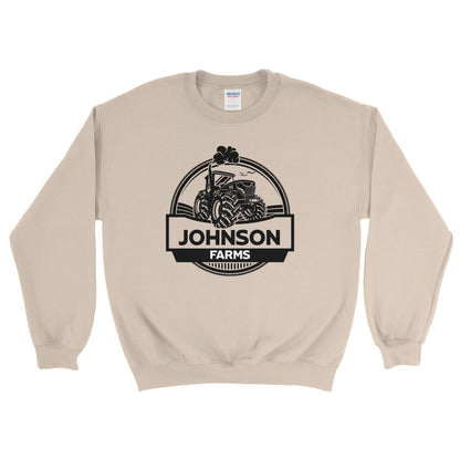 CUSTOM FARM TRACTOR SWEATSHIRT F2