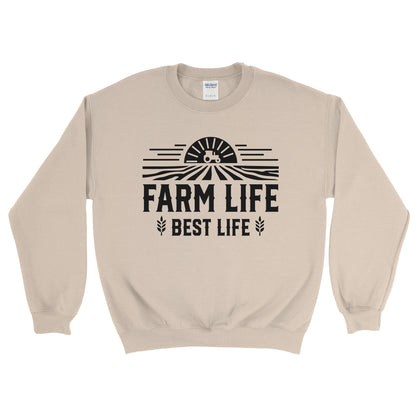 FARM LIFE BEST LIFE SWEATSHIRT