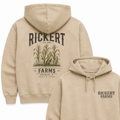 CORN FARM CUSTOM HOODIE BACK PRINT O14