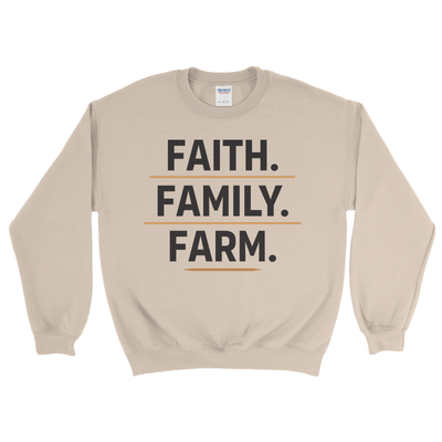 FAITH. FAMILY. FARM. SWEATSHIRT