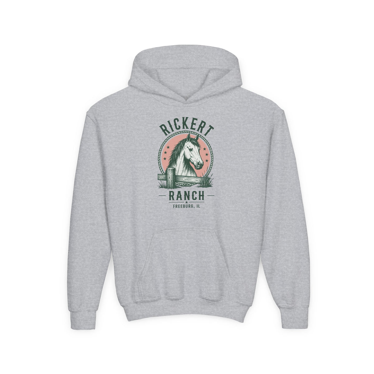HORSE RANCH CUSTOM YOUTH HOODIE H14