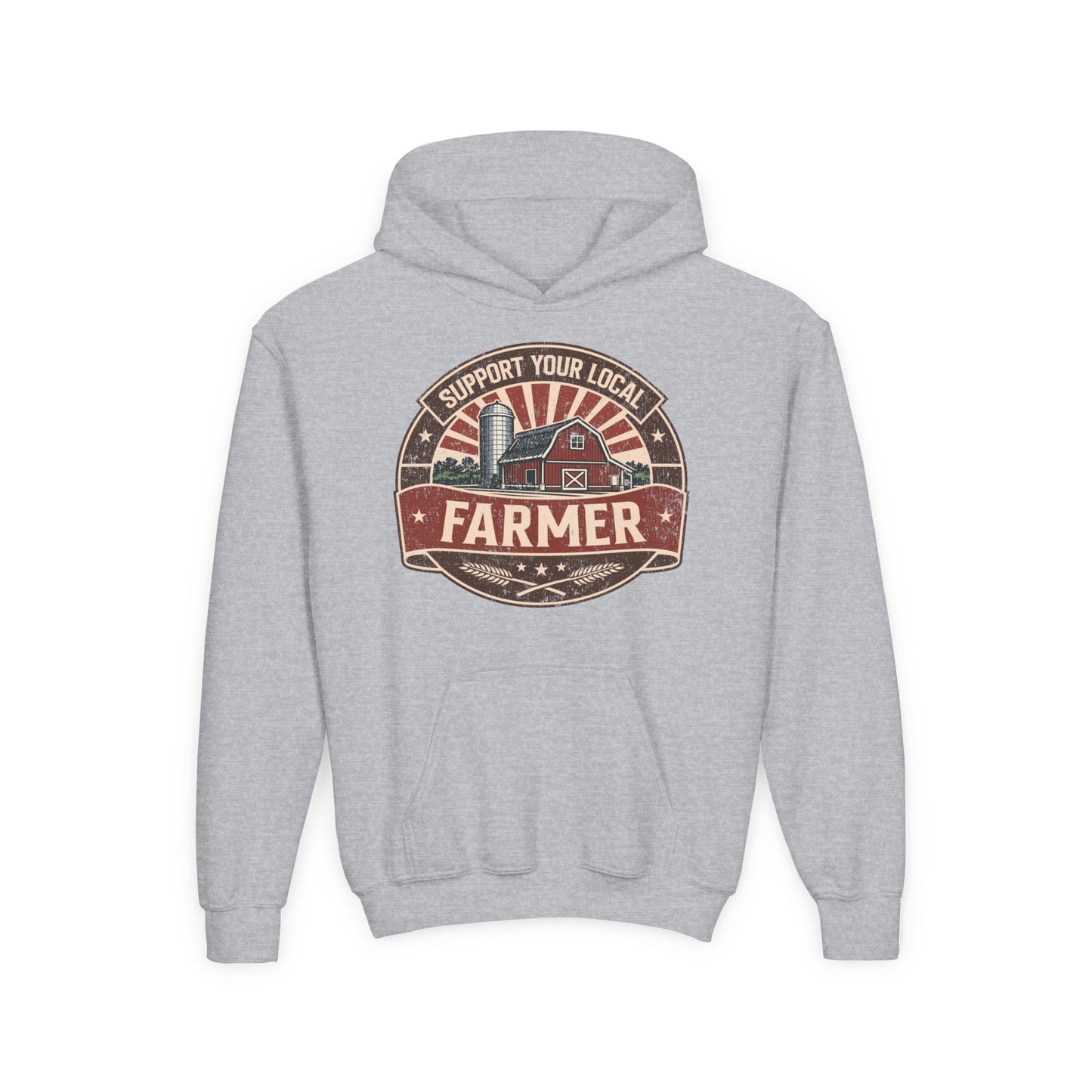 SUPPORT YOUR LOCAL FARMERS YOUTH HOODIE
