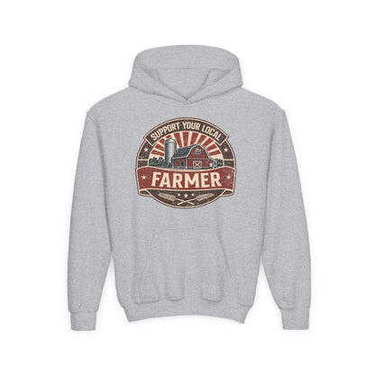 SUPPORT YOUR LOCAL FARMERS YOUTH HOODIE