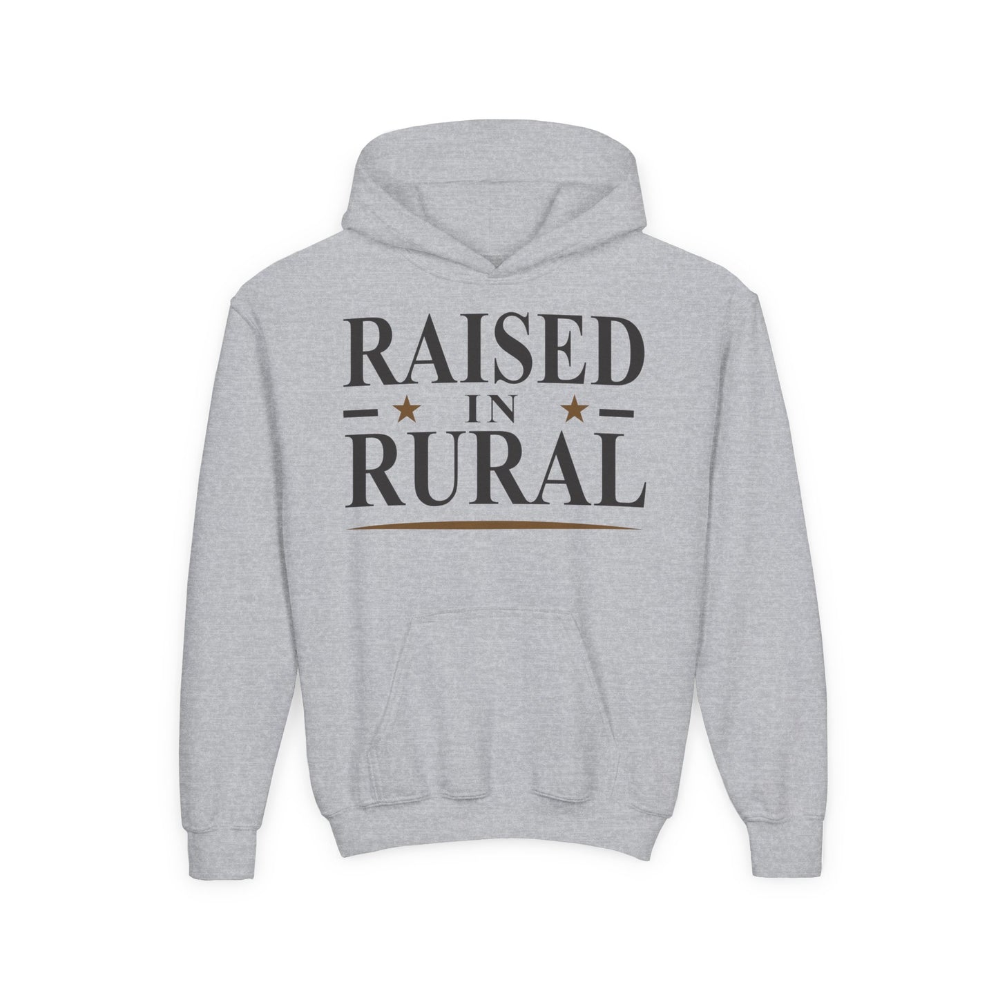 RAISED IN RURAL YOUTH HOODIE