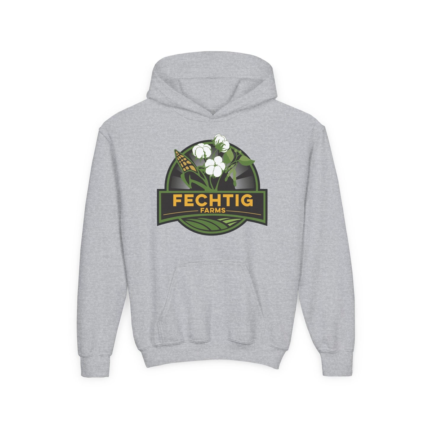 CORN COTTON SOYBEANS FARM CUSTOM YOUTH HOODIE J1
