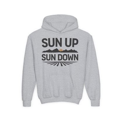 SUN UP SUN DOWN YOUTH HOODIE