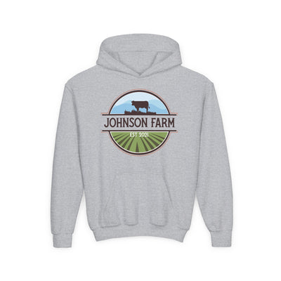 CATTLE FARM CUSTOM YOUTH HOODIE C4