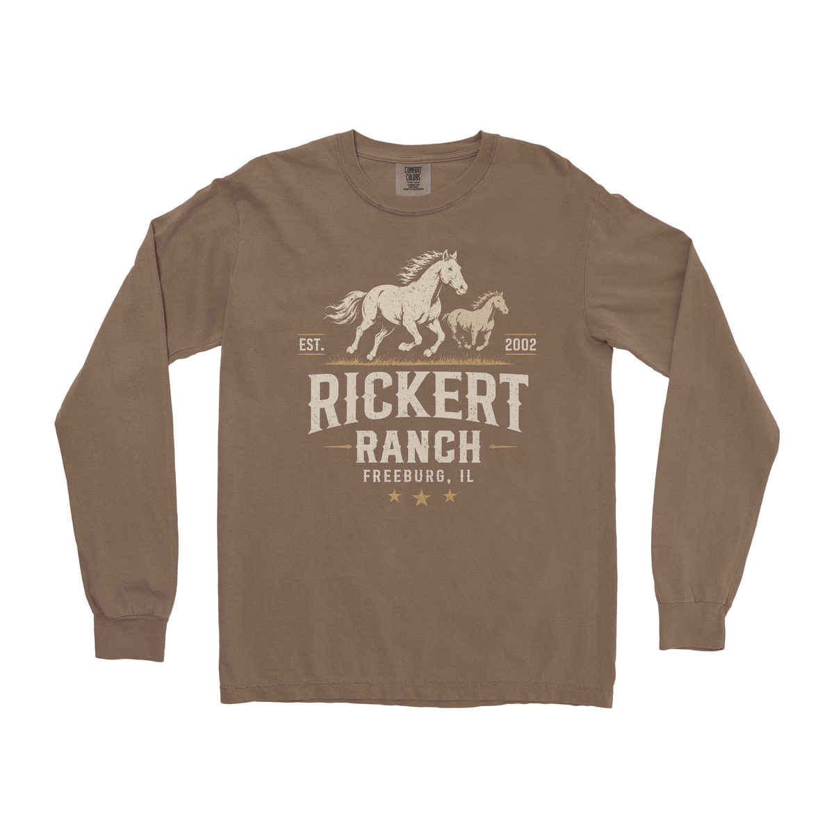 HORSE RANCH CUSTOM LONG SLEEVE SHIRT H7