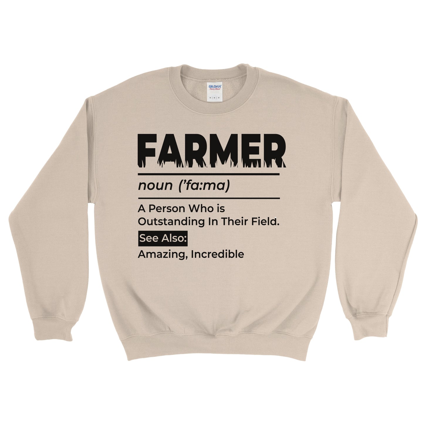 FARMER DEFINITION SWEATSHIRT