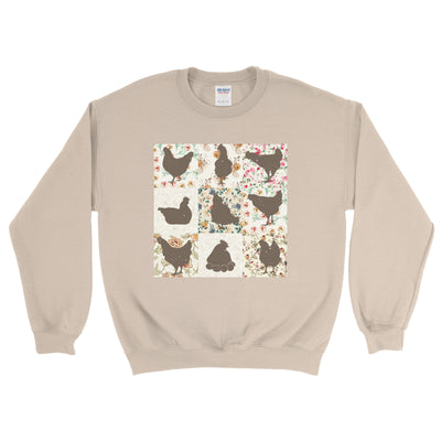 CHICKEN PATTERN SWEATSHIRT