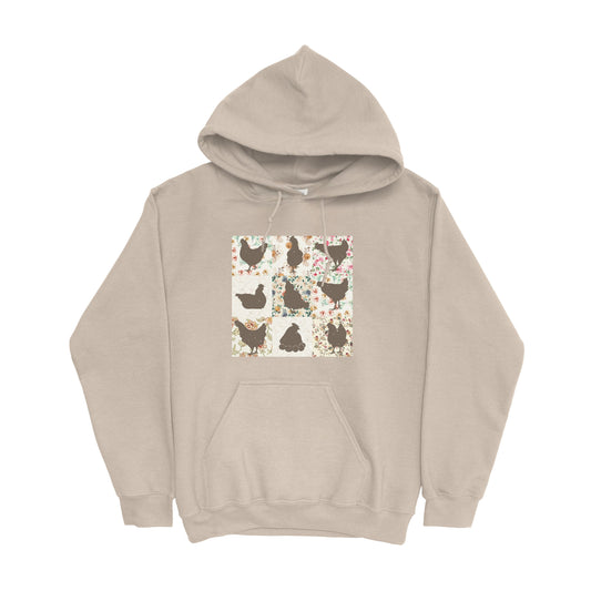 CHICKEN PATTERN HOODIE