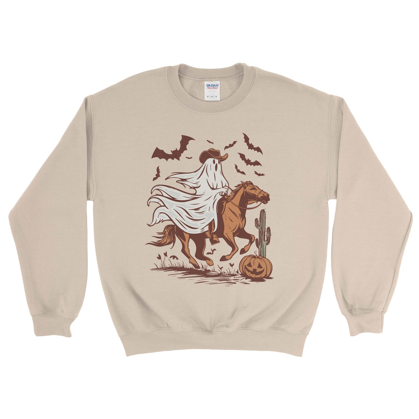 COWBOY HORSE FARM HALLOWEEN SWEATSHIRT