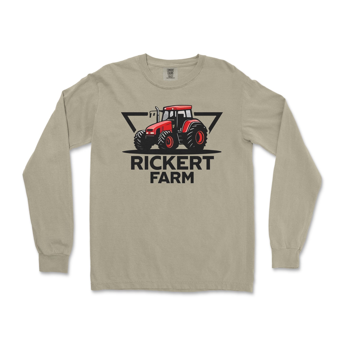 CUSTOM FARM TRACTOR LONG SLEEVE SHIRT F3