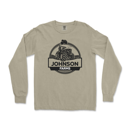 CUSTOM FARM TRACTOR LONG SLEEVE SHIRT F2