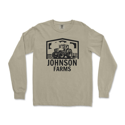 CUSTOM FARM TRACTOR LONG SLEEVE SHIRT F4
