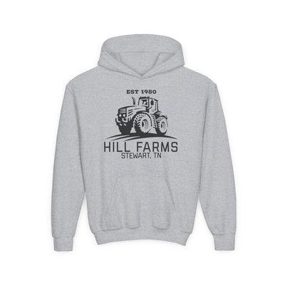 CUSTOM FARM TRACTOR YOUTH HOODIE F1
