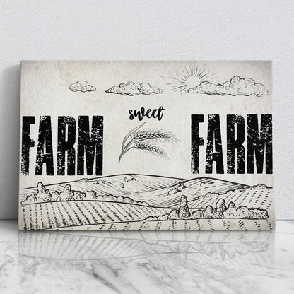 FARM SWEET FARM CANVAS