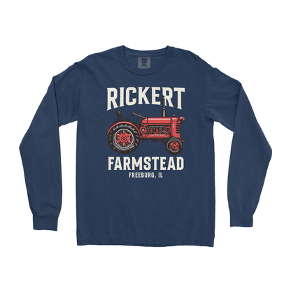 CUSTOM FARM TRACTOR LONG SLEEVE SHIRT F7