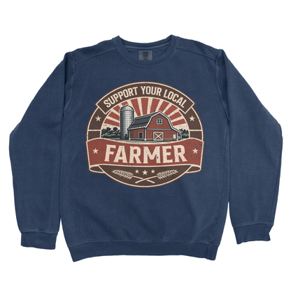 SUPPORT YOUR LOCAL FARMERS PREMIUM SWEATSHIRT