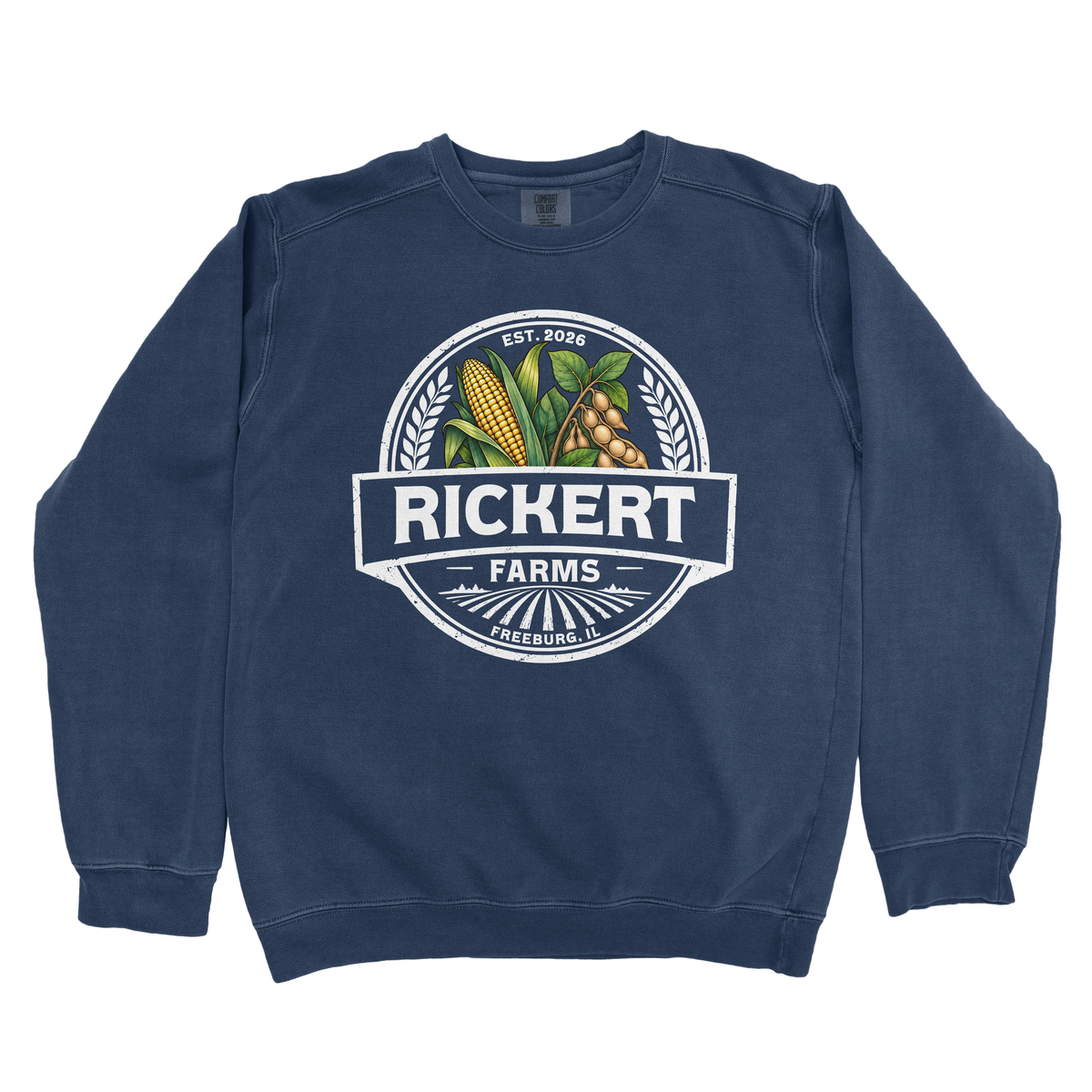 CORN SOYBEAN FARM CUSTOM PREMIUM SWEATSHIRT Y2