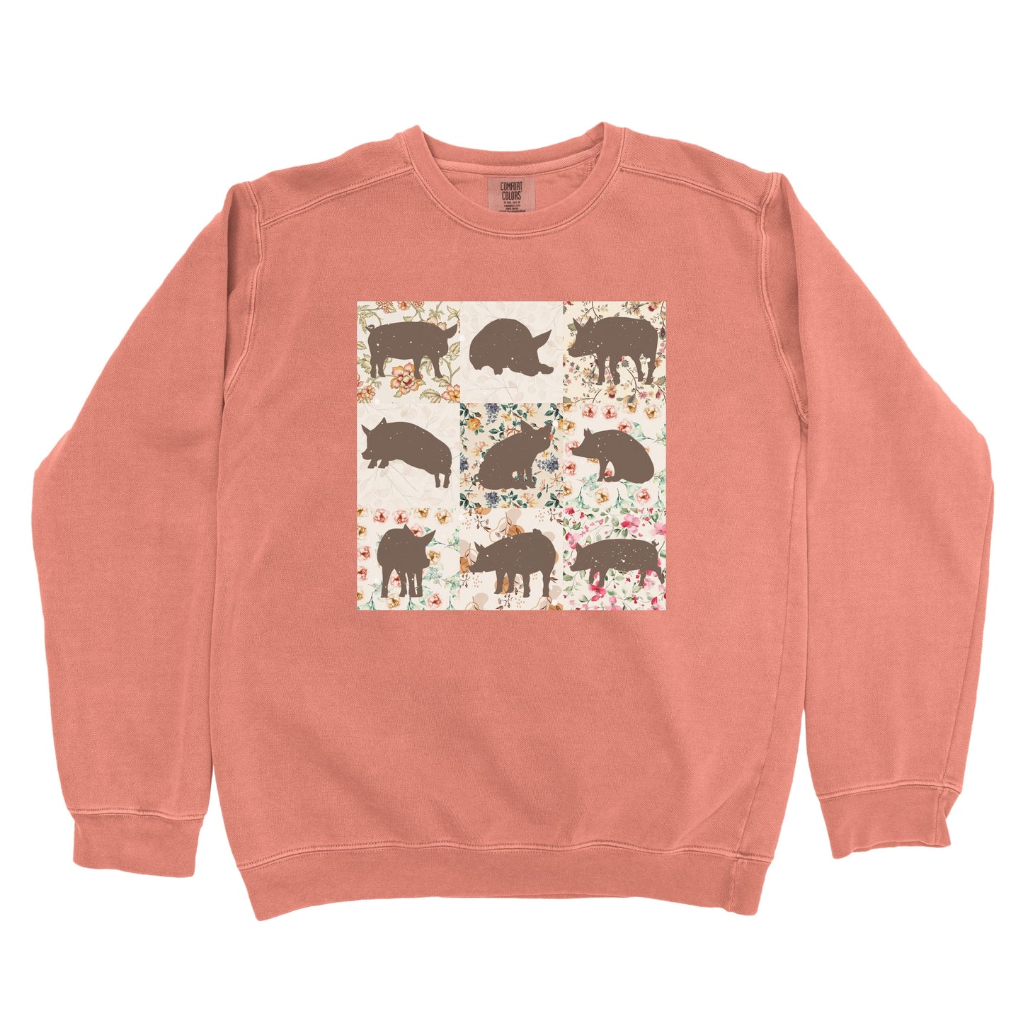 PIG PATTERN PREMIUM SWEATSHIRT