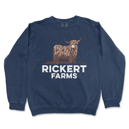 HIGHLAND CATTLE FARM CUSTOM PREMIUM SWEATSHIRT L1