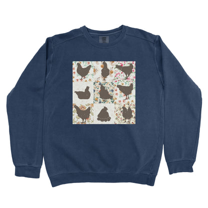 CHICKEN PATTERN PREMIUM SWEATSHIRT