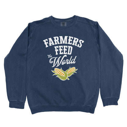 FARMERS FEED THE WORLD PREMIUM SWEATSHIRT