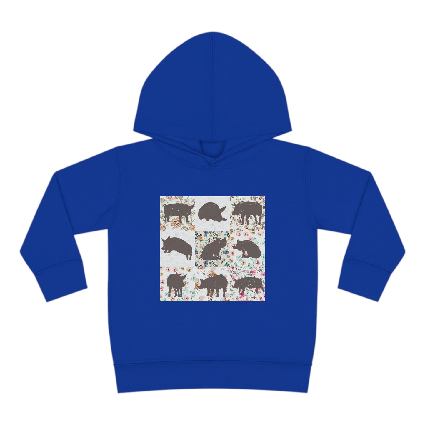 PIG PATTERN TODDLER HOODIE