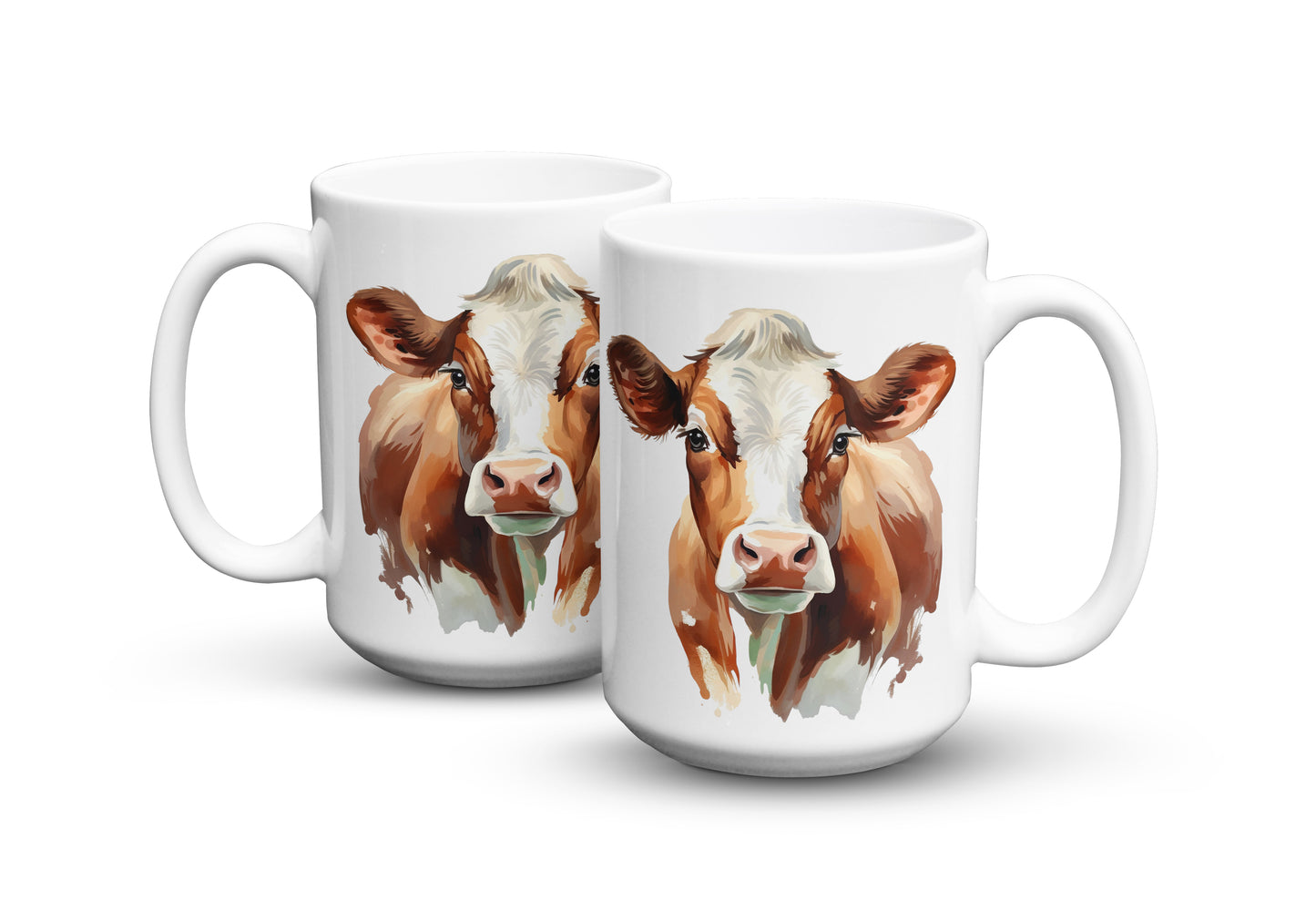 BROWN COW COFFEE MUG