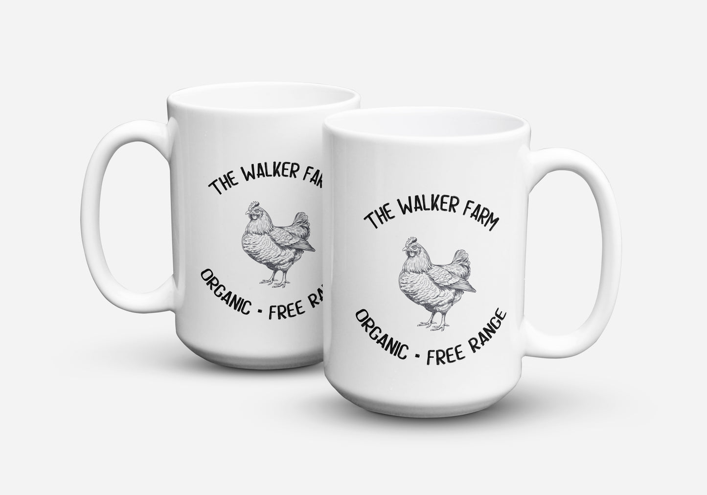 POULTRY FARM CUSTOM COFFEE MUG P11