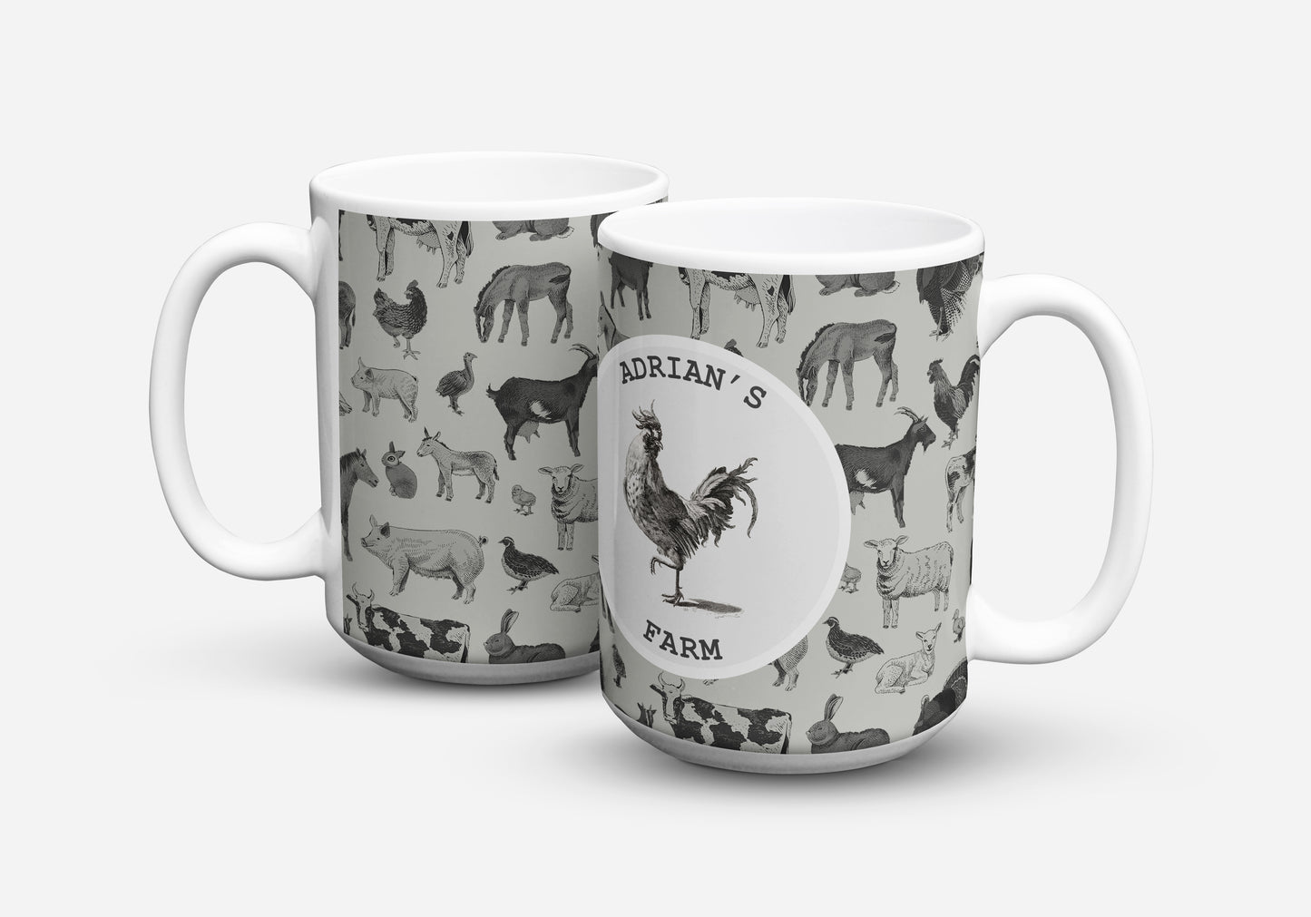 POULTRY FARM CUSTOM COFFEE MUG P10