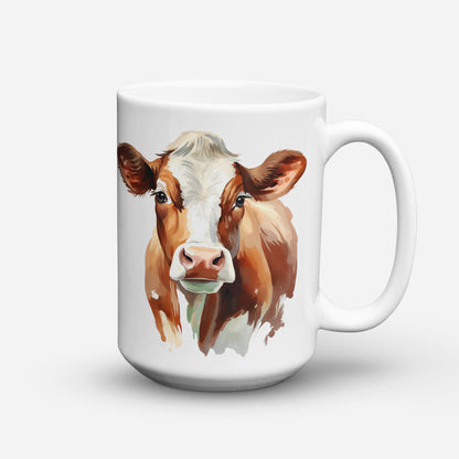 BROWN COW COFFEE MUG