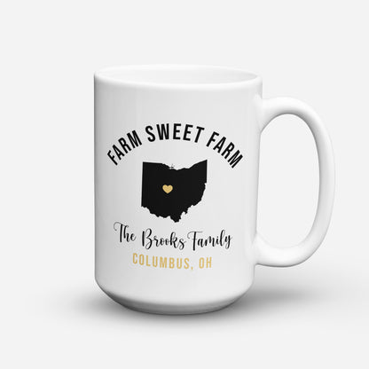 CUSTOM STATE FARM COFFEE MUG