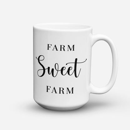 FARM SWEET FARM COFFEE MUG