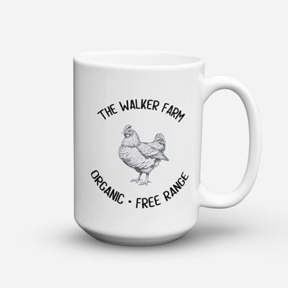 POULTRY FARM CUSTOM COFFEE MUG P11