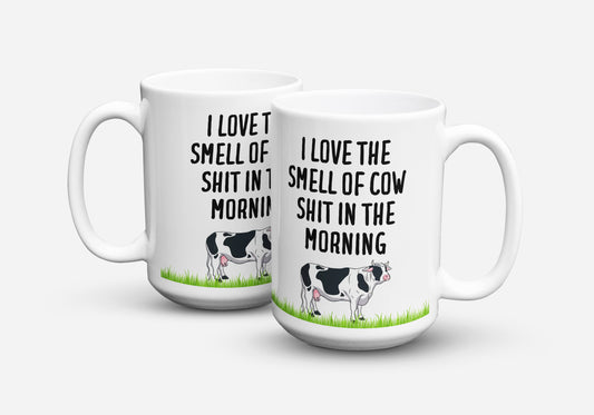 FUNNY COW FARM COFFEE MUG