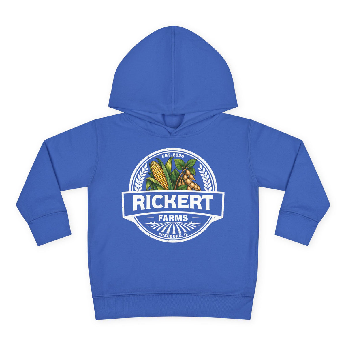 CORN SOYBEAN FARM CUSTOM TODDLER HOODIE Y2