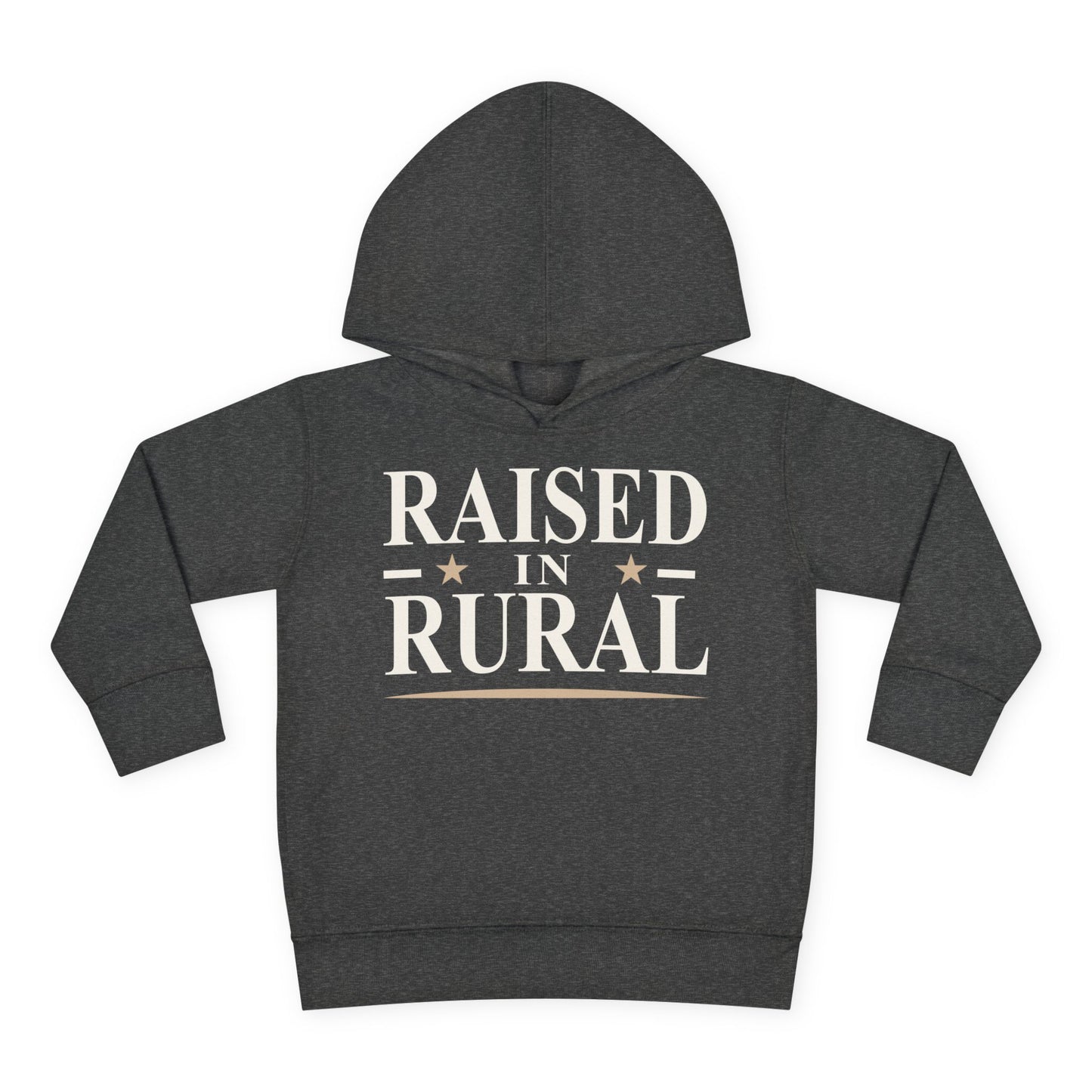 RAISED IN RURAL TODDLER HOODIE
