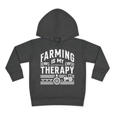 FARMING IS MY THERAPY TODDLER HOODIE