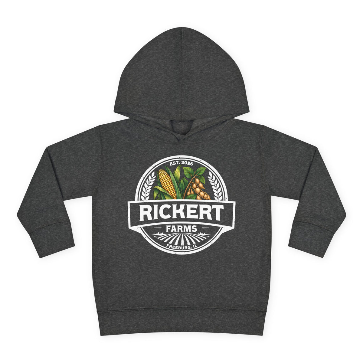 CORN SOYBEAN FARM CUSTOM TODDLER HOODIE Y2