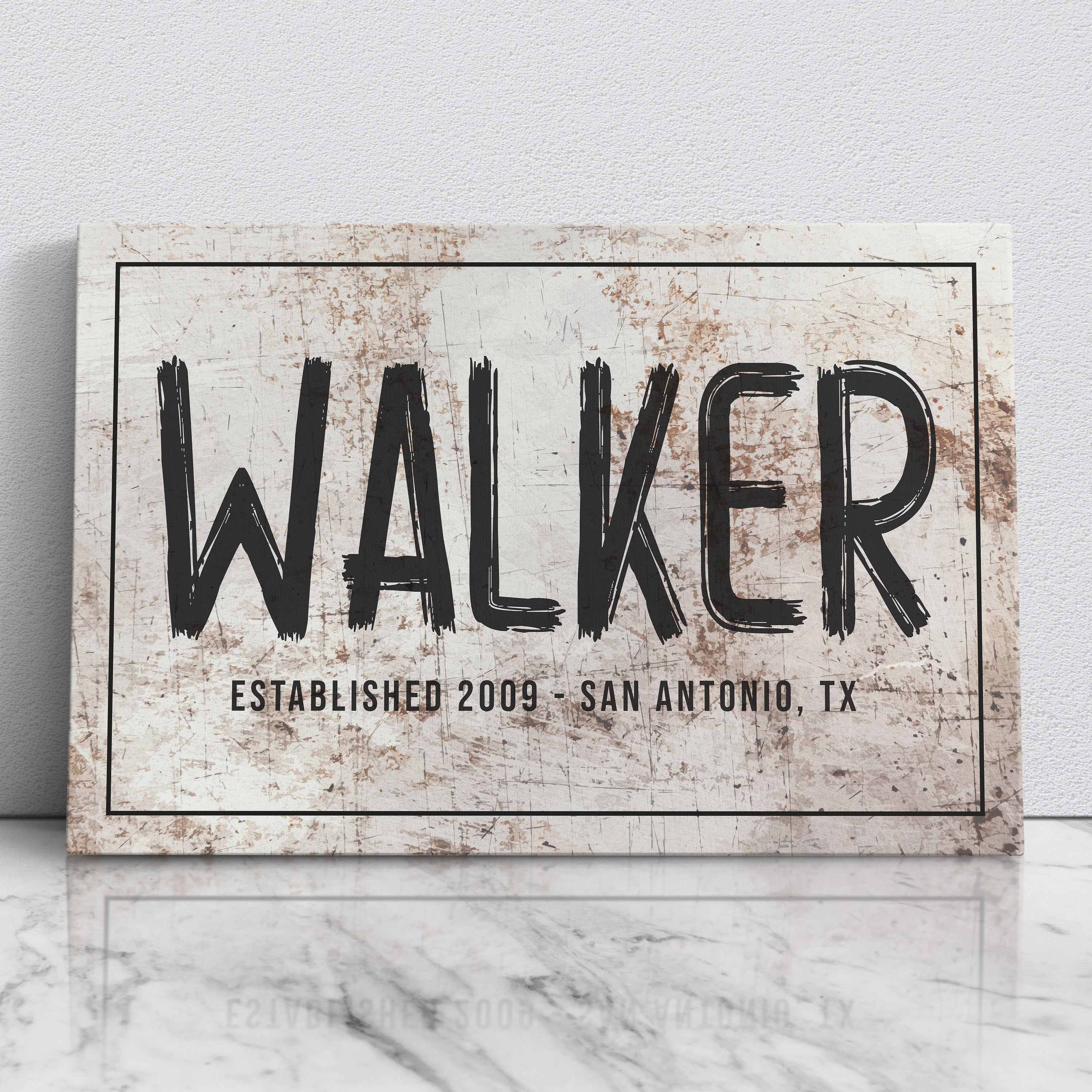 RUSTIC FARM NAME CANVAS – Nella Land